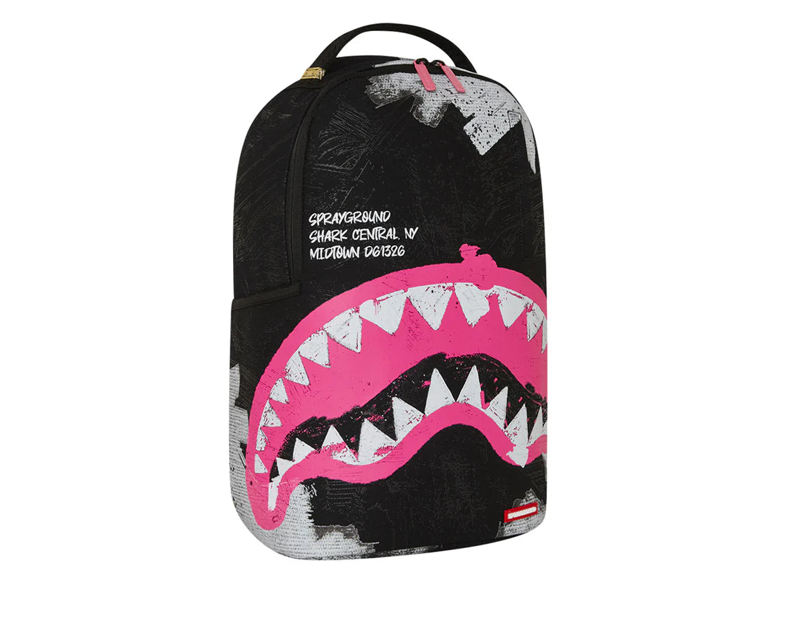 Zaino SPRAYGROUND Shark Central Sorbet Hand Painted Dlx-Cotton 910B7631NSZ Unisex Uomo Donna