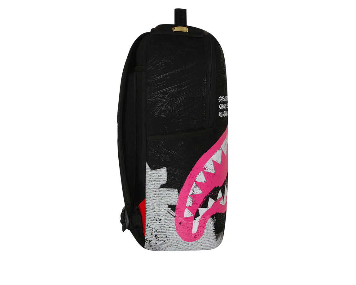Zaino SPRAYGROUND Shark Central Sorbet Hand Painted Dlx-Cotton 910B7631NSZ Unisex Uomo Donna