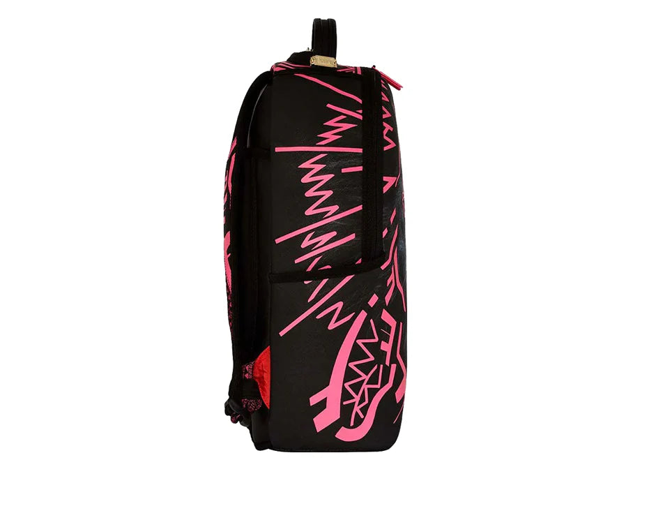 Zaino SPRAYGROUND Ai Lion Neon Pink 910B7716NSZ Unisex Uomo Donna